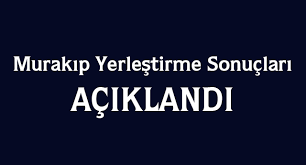 2016 Yılı Murakıp Yerleştirme Sonuçları