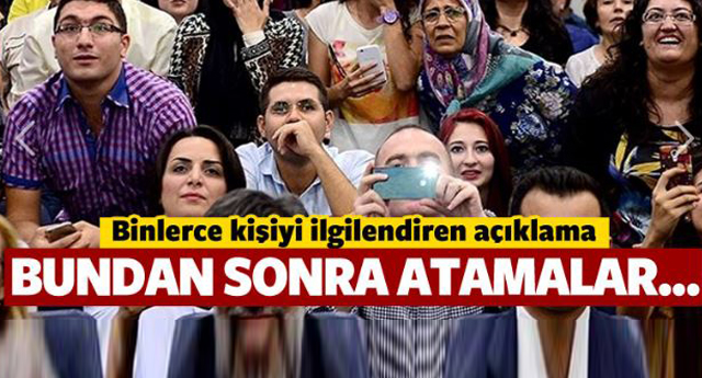 Bakan Yılmaz: Tüm atamalar mülakatla yapılacak