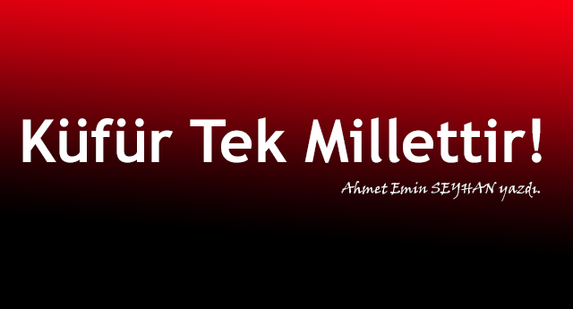 Küfür Tek Millettir!