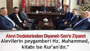 Alevi Dedelerinden Diyanet-Sen'e Ziyaret