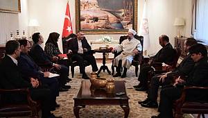 Başkan Erbaş, İran Ankara Büyükelçisi Fard’ı kabul etti