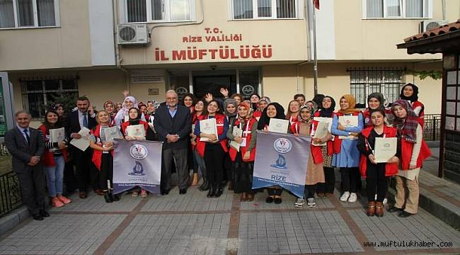 “Damla Projesi” Mimarlarından Rize Müftülüğüne Ziyaret