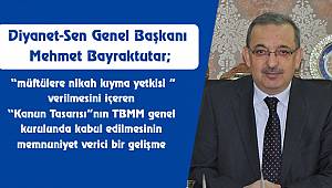 Diyanet-Sen’in Teklifi TBMM’de Kabul Edildi