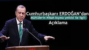 Erdoğan resti çekti!
