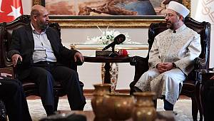 Filistinli alimlerden Diyanet’e ziyaret