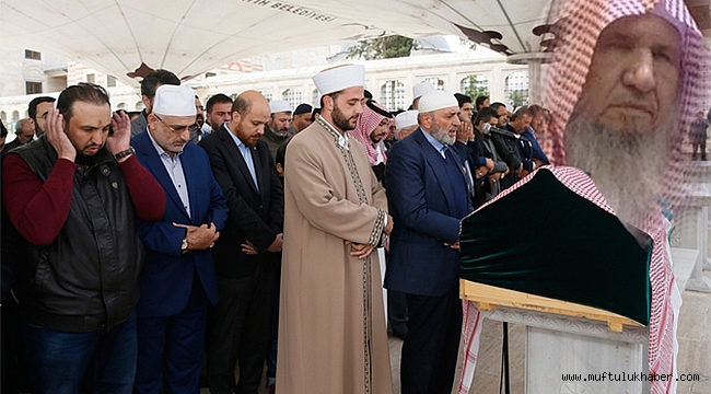 İslam alimi Kubeysi son yolculuğuna uğurlandı