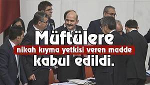 Müftülere nikah kıyma yetkisİ