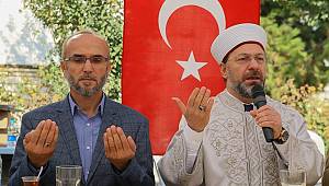 Başkan Erbaş Şehit Polis Taşdemir'in ailesine taziye ziyareti.