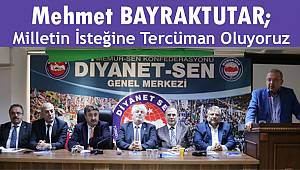 Bayrktutar;Milletin İsteğine Tercüman Oluyoruz