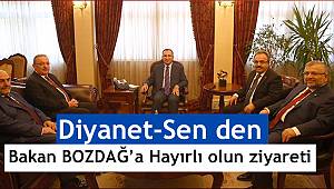 Diyanet-Sen’den Bekir Bozdağ’a Hayırlı Olsun Ziyareti