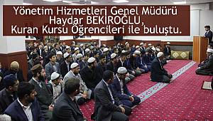 Genel Müdür BEKİROĞLU, Kur'an Kursu Öğrencileri ile Buluştu