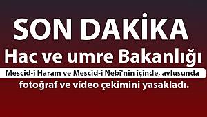 Hac ve umre Bakanlığından Önemli Açıklama