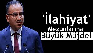 'İlahiyat' mezunlarına büyük müjde!