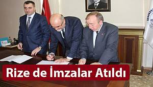 Rize de Okulumun Kardeş Camisi Projesi İçin Protokol İmzalandı