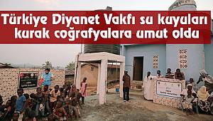Diyanet Vakfı su kuyuları kurak coğrafyalara umut oldu