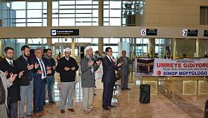 Umre Yolcuları Medine-i Münevvere’ye Uğurlandılar