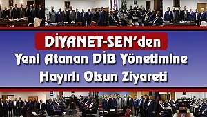 Yeni Atanan DİB Yönetimine Hayırlı Olsun Ziyareti