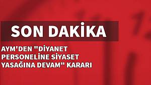 Anayasa Mahkemesi imamların siyasi faaliyette bulunmasına vize vermedi