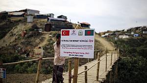 Arakan kamplarında Türkiye sevgisi
