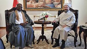 Gine Bissau’lu Müslümanlardan Diyanet’e ziyaret