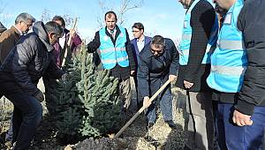 Iğdır da Müftülük Hatıra Ormanına Ağaç Dikimi Yapıldı