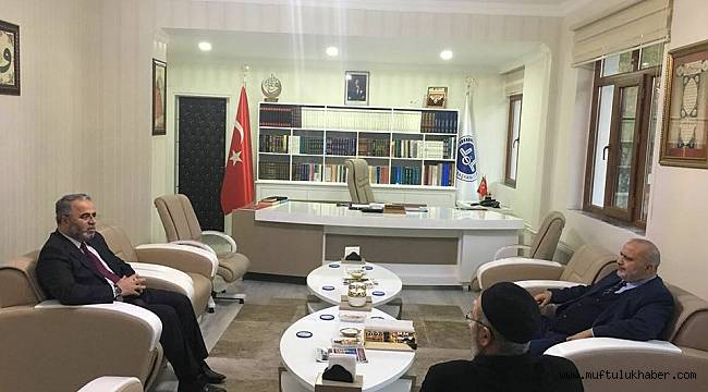 Şevki YILMAZ dan Diyarbakır Müftülüğüne Ziyaret