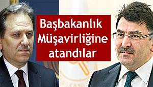 Yaşar YİĞİT ve YükselSALMAN Başbakanlık Müşavirliğine atandı