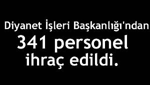 Yeni KHK da 341 Diyanet Personeli İhraç Edildi
