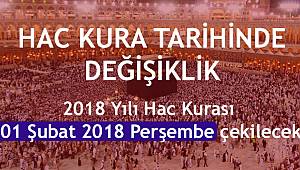 2018 Hac Kurası Çekiliyor