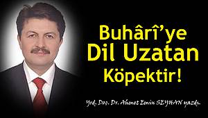 Buhârî’ye Dil Uzatan Köpektir!