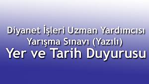 Diyanet İşleri Uzman Yardımcısı Yarışma Sınavı
