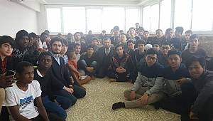 Müftü ARTAN dan Misafir Öğrencilere Ziyaret