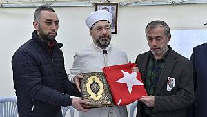 Diyanet şehidimizin vasiyetini üstlendi.