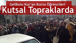 Gelibolu Kur’an Kursu Öğrencileri Kutsal Topraklarda