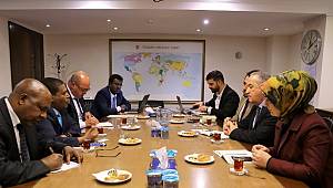 Etiyopya Üniversitesi'nden Türkiye Diyanet Vakfına ziyaret