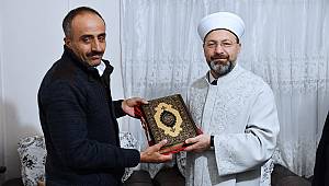  Şehit Abdüsselem Özatak’ın baba evine ziyaret