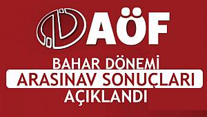 AOF Bahar Dönemi Soru ve Cevapları Yayınlandı