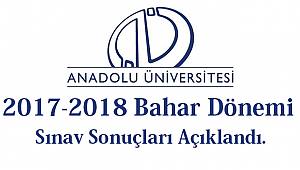 AOF Sınav Sonuçları Açıklandı.