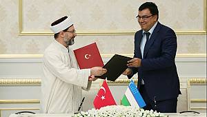 Başkan Ali Erbaş Özbekistan'da