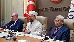 Başkan Erbaş, ATO Başkanı Baran’ı ziyaret etti