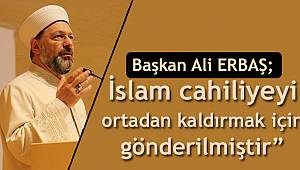 Başkan Erbaş dan İlahiyat Öğrencilerine Konferans