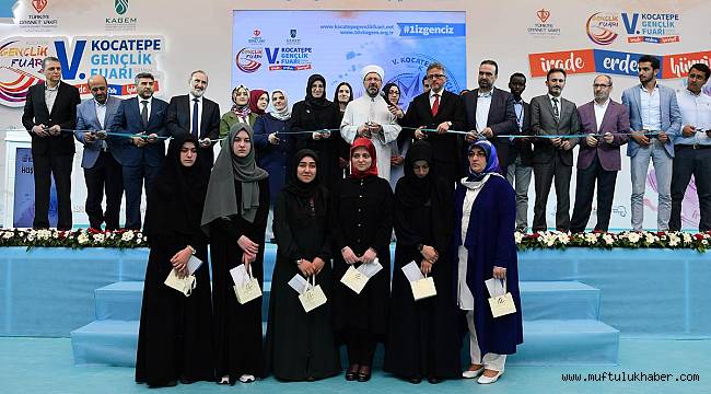 5. Kocatepe Gençlik Fuarı Başkan Erbaş tarafından açıldı