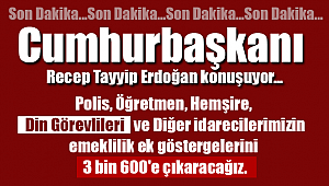 Cumhurbaşkanı ERDOĞAN Konuşuyor.