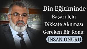 Din Eğitiminde İnsan Onuru