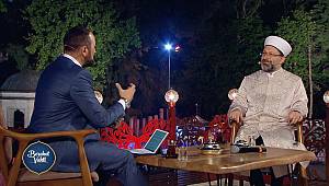 Diyanet Tv’nin ilk konuğu Ali ERBAŞ oldu