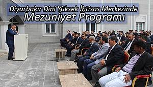 Dini Yüksek İhtisas Merkezinde Mezuniyet Programı