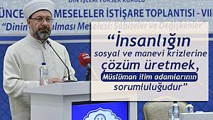 İstanbul da 8. Güncel Dinî Meseleler İstişare Toplantısı