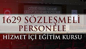 4-B Sözleşmeli Personele Hizmet İçi Eğitim Kursu