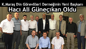 Din Görevlileri Derneğinin Yeni Başkanı Hacı Ali Güneçıkan Oldu