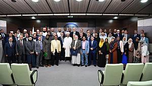 Erbaş, ABD’li Müslüman Heyeti kabul etti